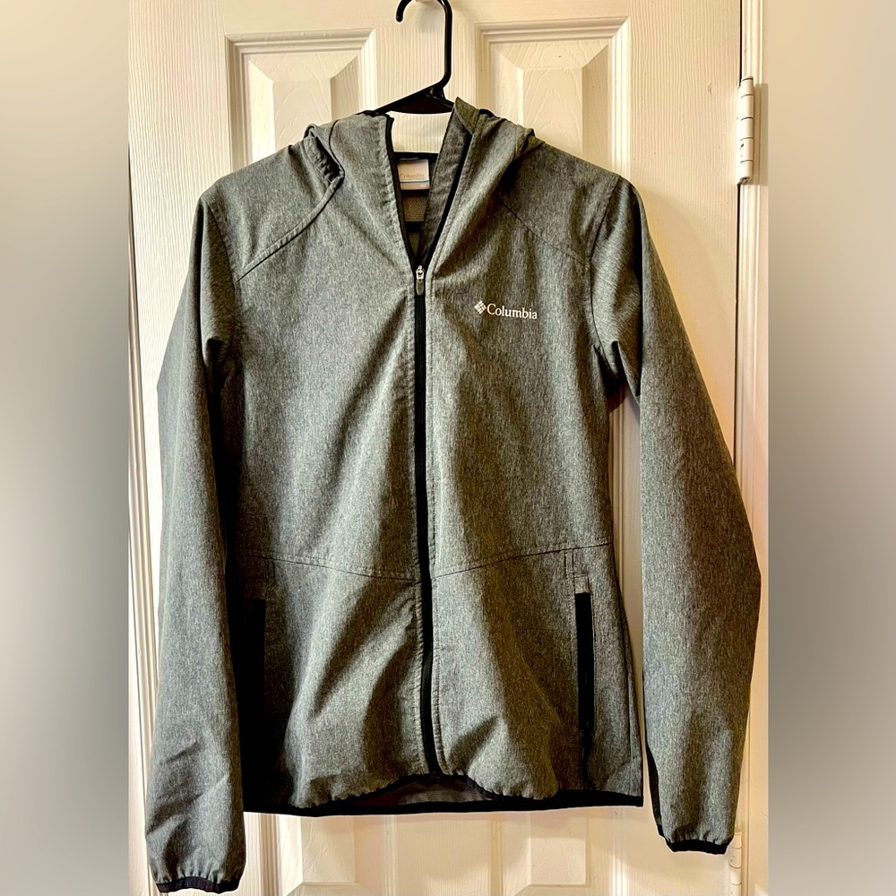 Columbia Heather Canyon Softshell Grey Jacket